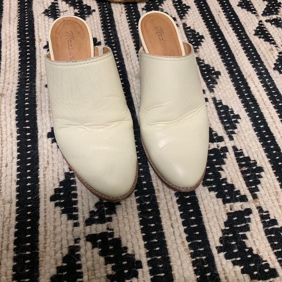 Madewell Harper Mules in Vintage Canvas - Picture 5 of 7